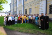 На острове Коневец проходит первый молодежный форум Выборгской епархии