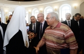 În Sarov a avut loc întâlnirea Sanctităţii Sale Patriarhul Chiril cu savanţii ruşi din domeniul nuclear
