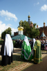Vizita Patriarhului la Mitropolia de Nijni Novgorod. Sfințirea piatrei de temelie în fundamentul catedralei „Adormirea Maicii Domnului” din Pustia Sarovului