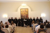 Хор духовенства Санкт-Петербургской митрополии отмечает 45-летие