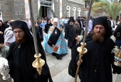 Mitropolitul de Astana Alexandr a condus solemnitățile cu prilejul sărbătorii hramului mănăstirii ruse „Sfântul Pantelimon” pe Athos