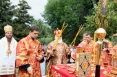 Память священномученика Амвросия Сарапульского молитвенно почтили верующие из Сарапульской, Нефтекамской и Глазовской епархий