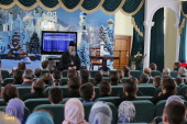 În Lavra din Sveatogorsk „Adormirea Maicii Domnului” a fost desfășurată expoziția „Călătoria pe Athos”