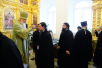 Патриарший визит на Соловки. Всенощное бдение в Троицком соборе Соловецкого монастыря