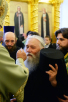 Vizita Patriarhului la Solovki. Privegherea în catedrala „Sfânta Treime” a mănăstirii din Solovki