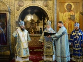 Predica Sanctităţii Sale Patriarhul Chiril de sărbătoarea Adormirii Maicii Domnului rostită după Liturghia săvârșită în catedrala „Adormirea Maicii Domnului” din Kremlin, or. Moscova