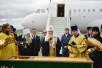 Vizita Patriarhului la Eparhia de Gorno-Altaisk. Sosirea în orașul Gorno-Altaisk