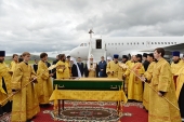 Святіший Патріарх Кирил прибув до Горно-Алтайська