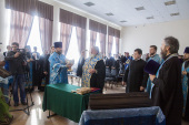 Освящен новый корпус Воронежской духовной семинарии