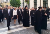 Епископ Подольский Тихон принял участие в торжествах по случаю дня памяти святого Стефана I, короля Венгрии