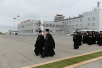 Vizita Patriarhului la Eparhia de Iujno-Sahalinsk. Sosirea la Iujno-Sahalinsk