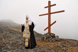 Слово Святейшего Патриарха Кирилла перед молебном на острове Ратманова