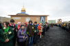 Патриарший визит в Якутскую епархию. Посещение поселка Тикси