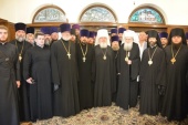 Întâistătătorul Bisericii Ortodoxe Bulgare a primit în audiență un grup de pelerini de la Mitropolia de Voronej