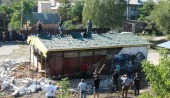 На Київщині прихильники «Київського патріархату» знищили споруду недобудованого храму Української Православної Церкви