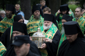 15-19 вересня мощі преподобного Силуана Афонського перебували в Санкт-Петербурзі