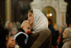 Slujirea Patriarhului în ajunul sărbătorii Nașterea Preasfintei Născătoare de Dumnezeu la catedrala „Hristos Mântuitorul”