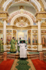 Slujirea Patriarhului de ziua pomenirii cuviosului Siluan Athonitul la mănăstirea stavropighială „Sfântul Daniel”