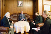 Патриарший экзарх всея Беларуси встретился с генеральным директором телекомпании «Столичное телевидение»