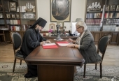 Academia de teologie din Sanct-Petersburg și Muzeul de stat de istorie a religiei au încheiat un acord de colaborare