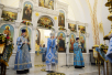 Slujirea Patriarhului de sărbătoarea Acoperământului Preasfintei Născătoare de Dumnezeu în paraclisul Universității de economie din Rusia