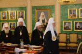 Началось очередное заседание Священного Синода Русской Православной Церкви