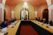Sanctitatea Sa Patriarhul Chiril a condus ședința Biroului prezidiului Soborului mondial al poporului rus
