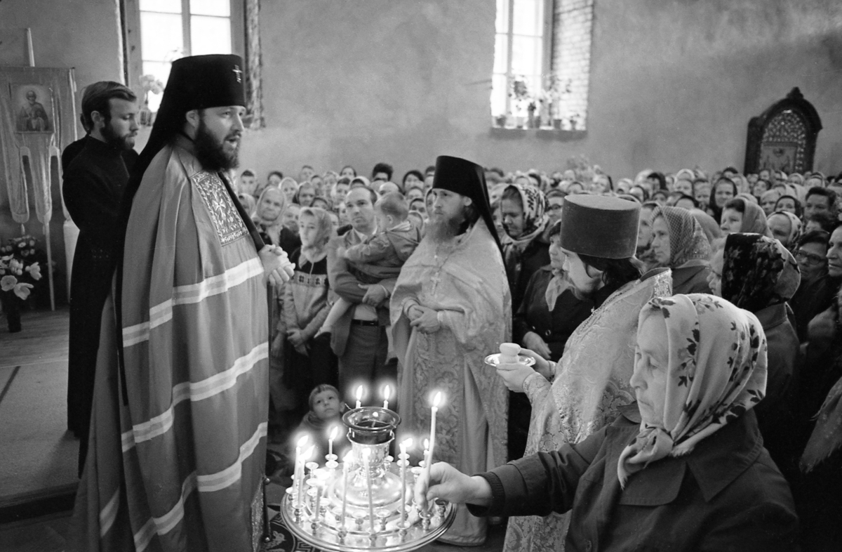 Освящение храма свт. Николая в Калининграде. 22 мая 1987 г.