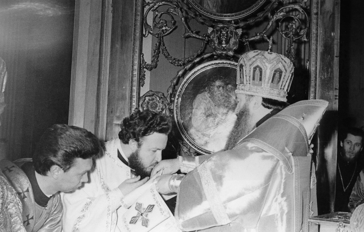 Хиротония архимандрита Кирилла во епископа Выборгского. 14 марта 1976 г.