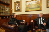 Mitropolitul de Volokolamsk Ilarion s-a întâlnit cu ambasadorul Germaniei în Rusia