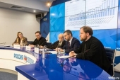 V.R. Legoida: Atenția din partea mass-media pentru slujirea Sanctității Sale Patriarhul Chiril și activitatea Bisericii Ortodoxe Ruse în ultimii ani a crescut considerabil