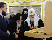 A avut loc întâlnirea Sanctității Sale Patriarhul Chiril cu Sanctitatea Sa și Preafericitul Catolicos-Patriarh al întregii Georgii Ilie II