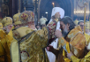 Slujba dumnezeiască praznicală la catedrala „Hristos Mântuitorul” de ziua aniversării a 70 de ani de la nașterea Sanctității Sale Patriarhul Chiril