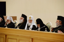 Слово Святішого Патріарха Кирила на урочистому акті в Храмі Христа Спасителя в Москві