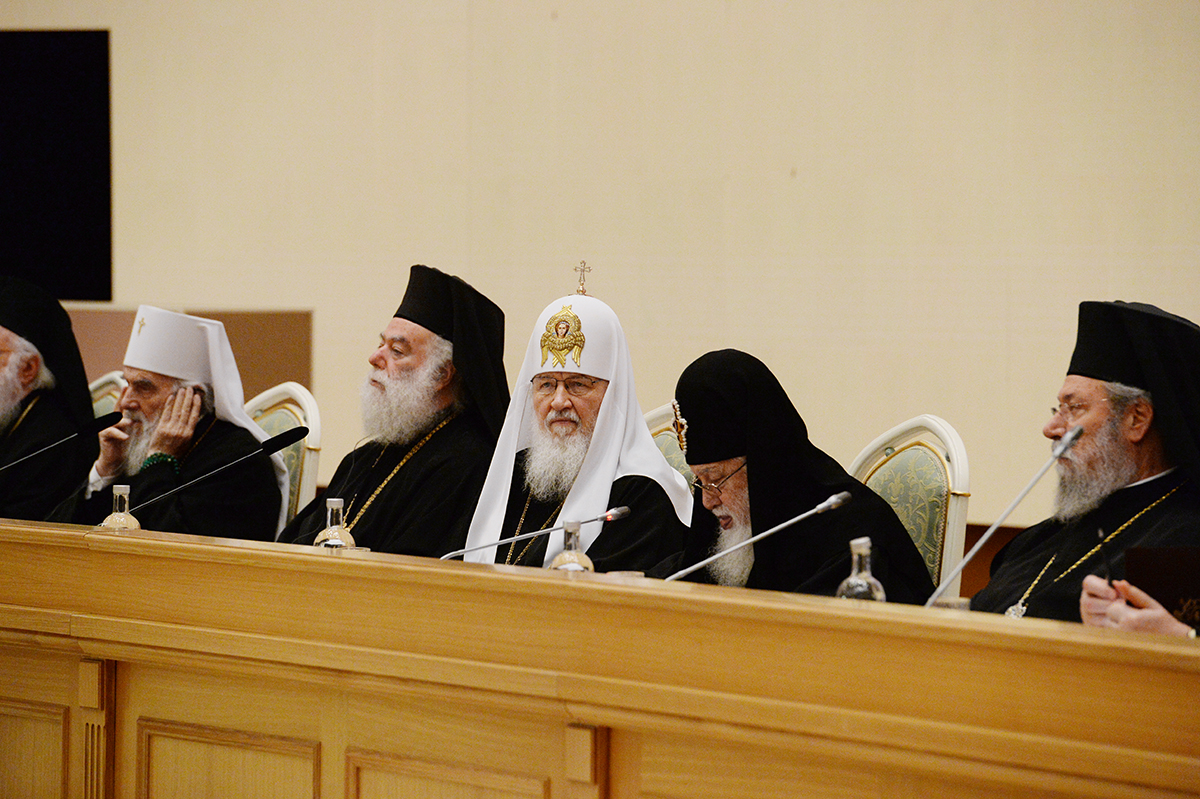 Actul solemn dedicat aniversării a 70 de ani din ziua nașterii Sanctității Sale Patriarhul Chiril