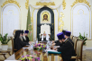 Встреча Святейшего Патриарха Кирилла с делегацией Элладской Православной Церкви