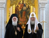 Предстоятель Руської Православної Церкви зустрівся з Блаженнішим архієпископ Тирани і всієї Албанії Анастасієм