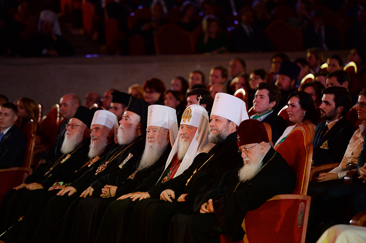 Концерт на честь 70-річчя Святішого Патріарха Кирила в Храмі Христа Спасителя