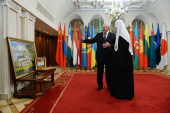 Відбулася зустріч Святішого Патріарха Кирила з Президентом Республіки Білорусь О.Г. Лукашенком