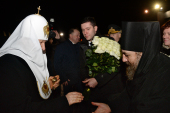 Святейший Патриарх Кирилл прибыл в Калининградскую митрополию