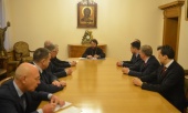 Митрополит Волоколамський Іларіон зустрівся зі слухачами Вищих дипломатичних курсів