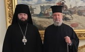 Întâistătătorul Bisericii Ortodoxe a Ciprului s-a întâlnit cu șeful Direcției Patriarhiei Moscovei pentru instituțiile din străinătate