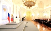 Sanctitatea Sa Patriarhul Chiril a fost prezent la alocuțiunea Președintelui Rusiei V.V. Putin care a adresat un Mesaj către Adunarea Federală