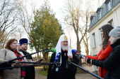 În încheierea aflării sale în Franţa Întâistătătorul Bisericii Ortodoxe Ruse a răspuns la întrebările reprezentanţilor mass-media