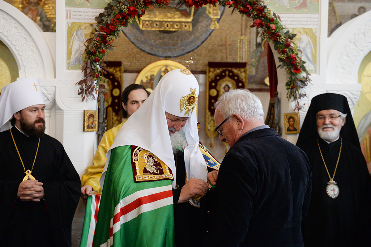 Vizita Patriarhului la Eparhia de Korsun. Liturghia la biserica „Învierea lui Hristos” din Zürich