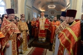 De ziua pomenirii sfintei mare mucenițe Ecaterina au avut loc solemnități la biserica „Sfânta Ecaterina” din Vspolie - metocul din Moscova al Bisericii Ortodxe în America