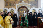 Предстоятель Русской Православной Церкви совершил Божественную литургию в храме Воскресения Христова в Цюрихе