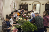 В Духосошественском храме Казани проходят курсы церковной флористики