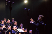 Благотворительный концерт хора духовенства прошел в Александринском театре Санкт-Петербурга