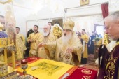 Архиереи Белорусского экзархата поздравили почетного Патриаршего экзарха всея Беларуси с тезоименитством